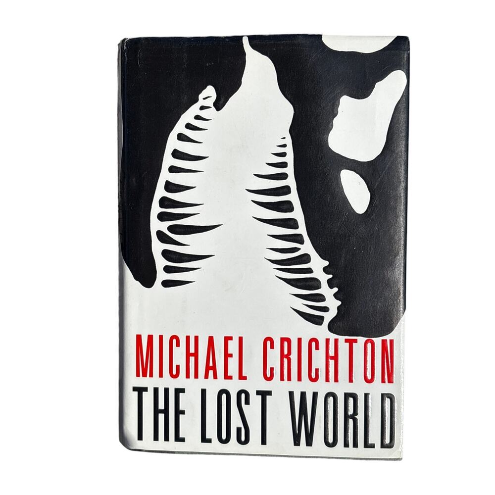 The Lost World by Crichton, Michael hardcover dust jacket 1st print ed  SCI-Fi